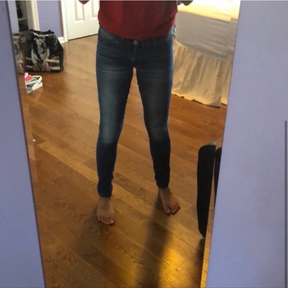 SOLD NWOT generra mid waisted jeggings - Picture 2 of 4